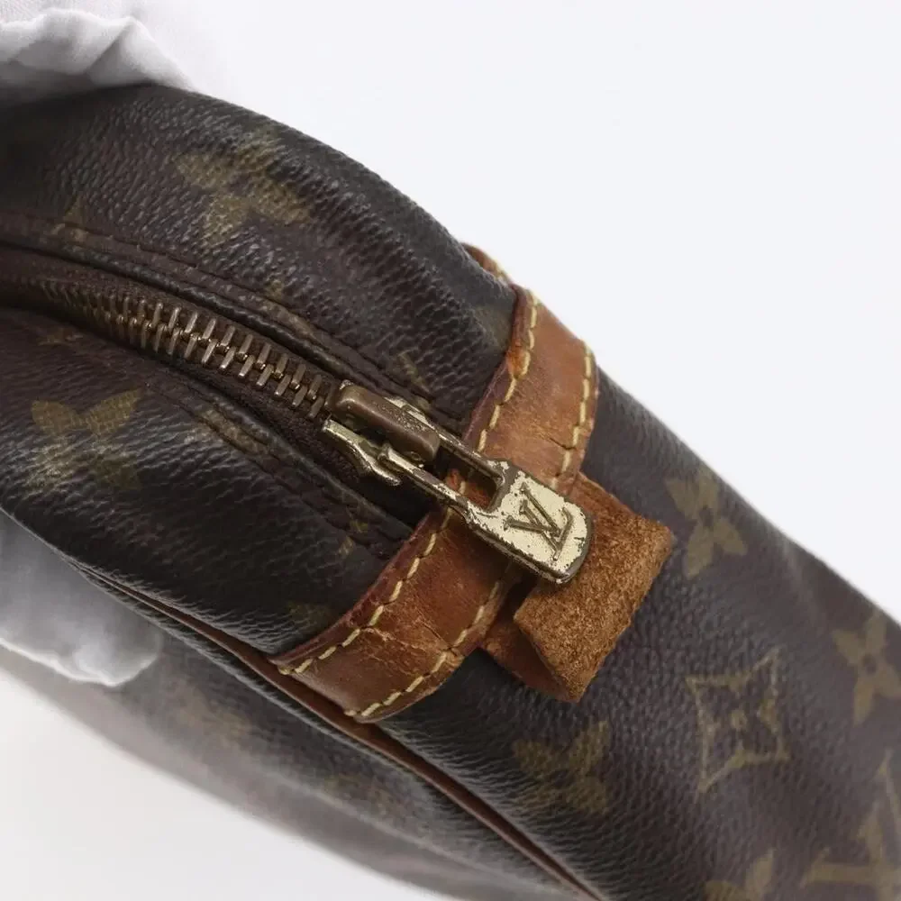 Louis Vuitton Monogram Compiegne 28 Clutch Bag Brown